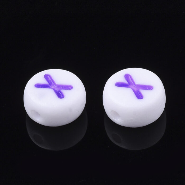 Alphabet X Letter Beads