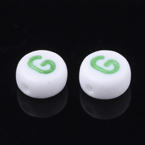 Alphabet G Letter Beads