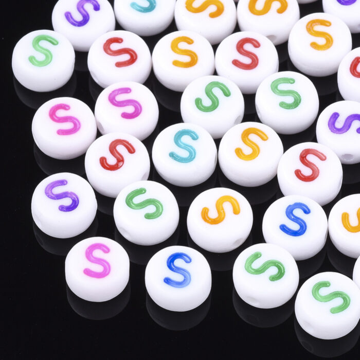 Alphabet S Letter Beads