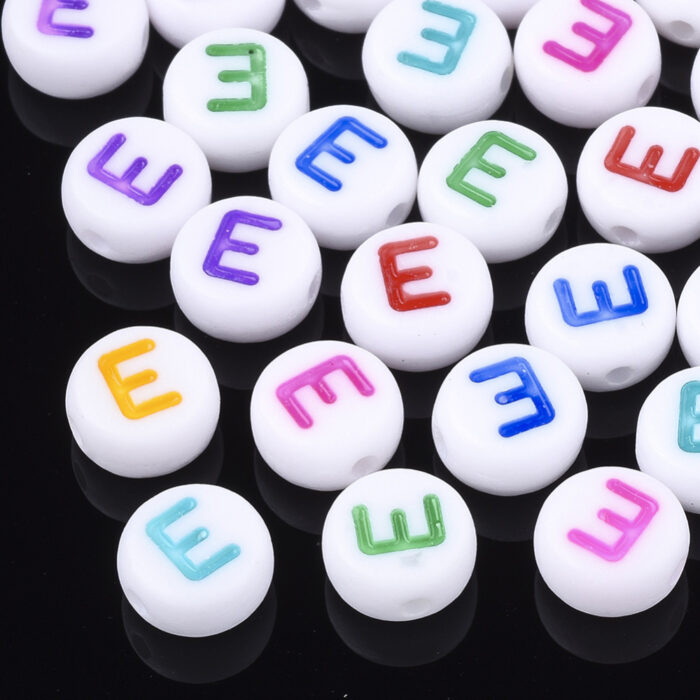 Alphabet E Letter Beads