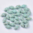Turquoise Diamond Acrylic Beads