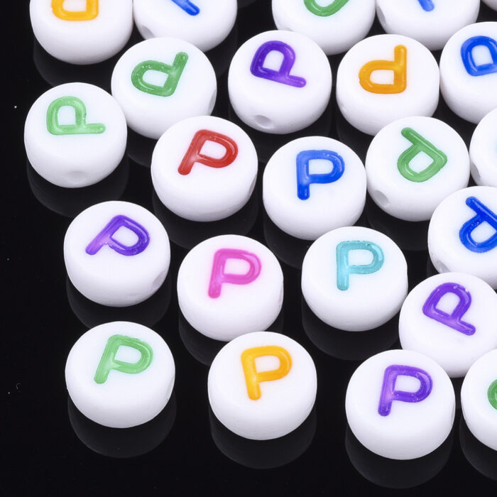 Alphabet P Letter Beads