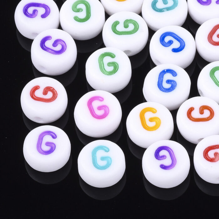 Alphabet G Letter Beads