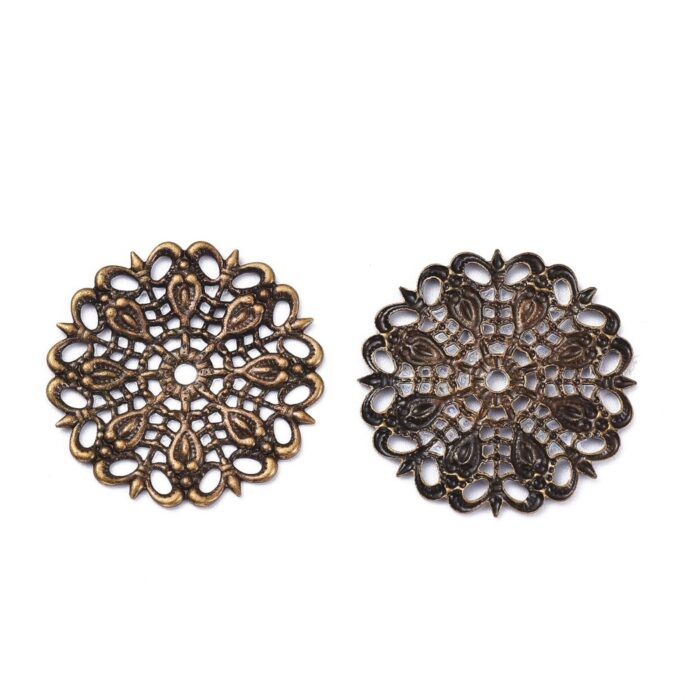 Filigree Mesh Metal Bead