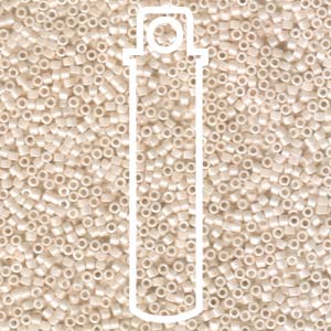 Miyuki Delica Bisque White Seed Beads
