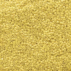 Miyuki Delica Canary Lustre Seed Beads