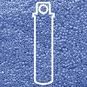 Miyuki Delica Cyan Blue Seed Beads