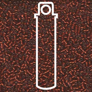 Miyuki Dark Topaz Glazed Seed Beads