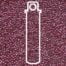 Galvanized Dusty Orchid Seed Beads