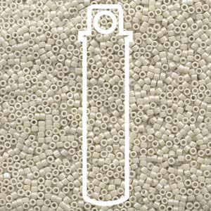 Miyuki Delica Opaque Alabaster Luster Seed Beads