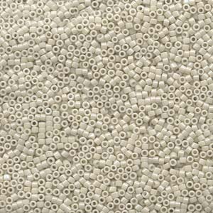 Miyuki Delica Opaque Alabaster Luster Seed Beads