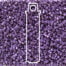 Duracoat Galvanised Dark Lilac Seed Beads