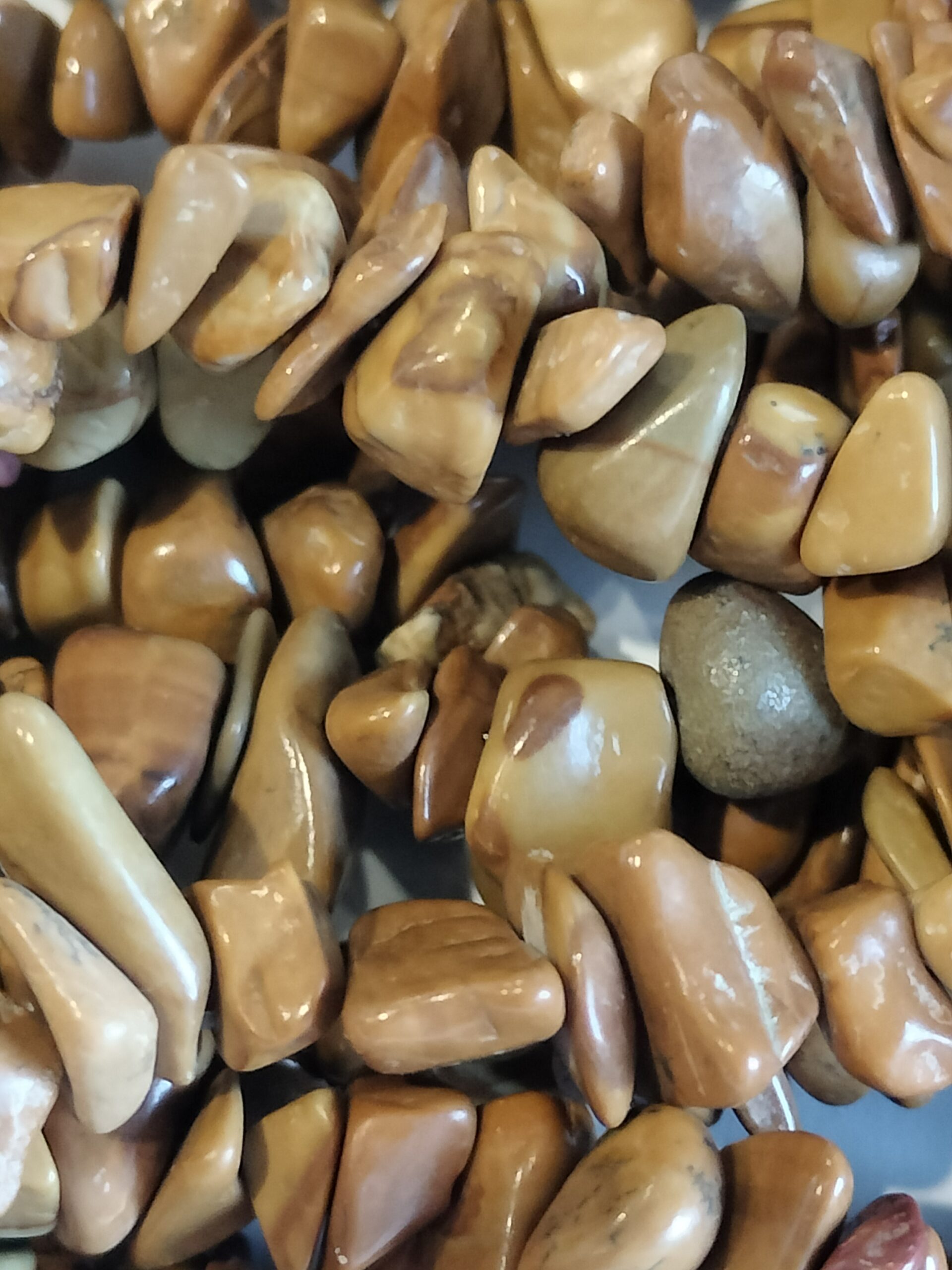 Wooden Jasper Chip Stones