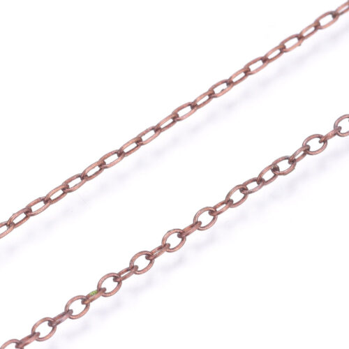 Delicate Red Copper Chain