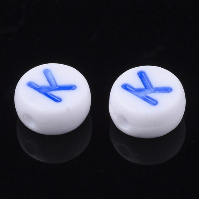 Alphabet K Letter Beads