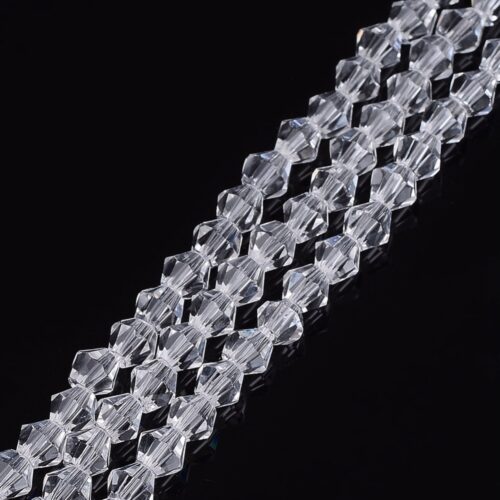Crystal Czech Bicone Glass Beads