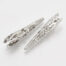 Dark Silver Filegree Metal Cone Bead