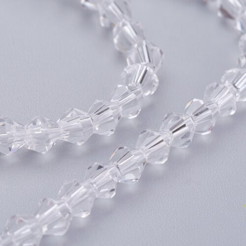 Crystal Czech Bicone Glass Beads