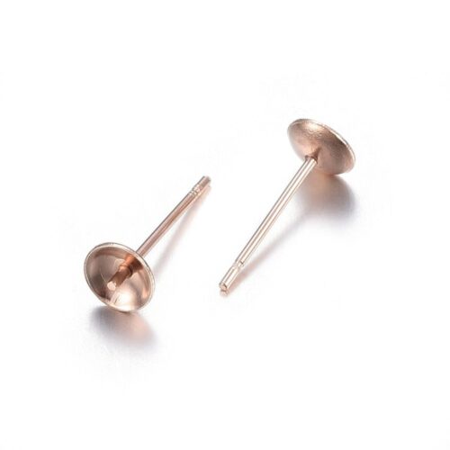 Rose Gold Earring Studs