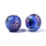 Blue Lampwork Beads