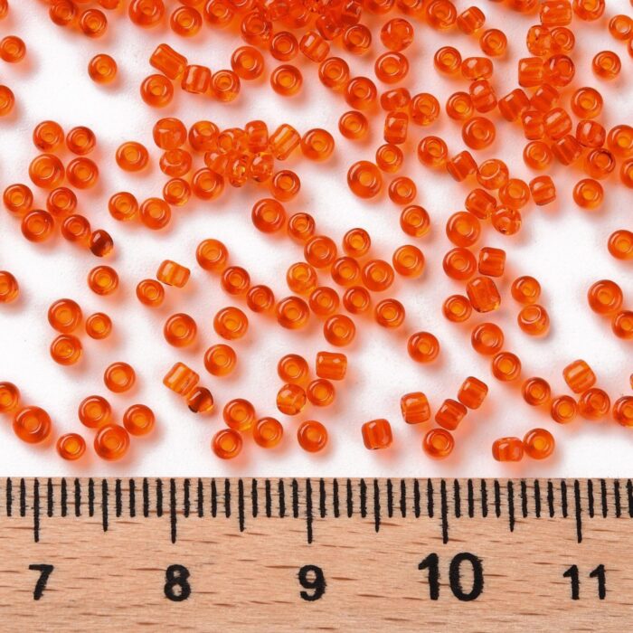 Orange Seed Beads