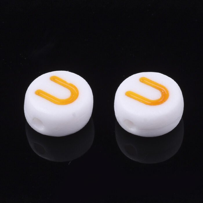 Alphabet U Letter Beads
