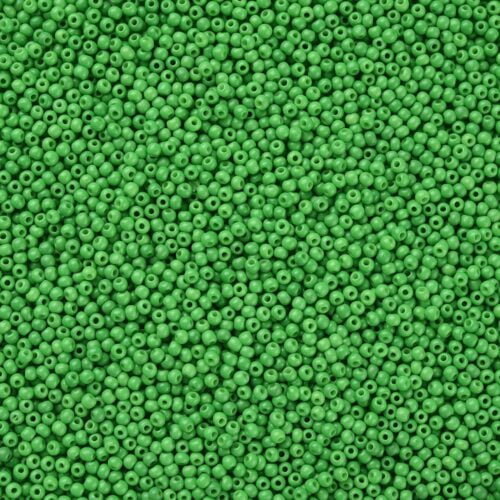 Matte Light Green Seed Beads