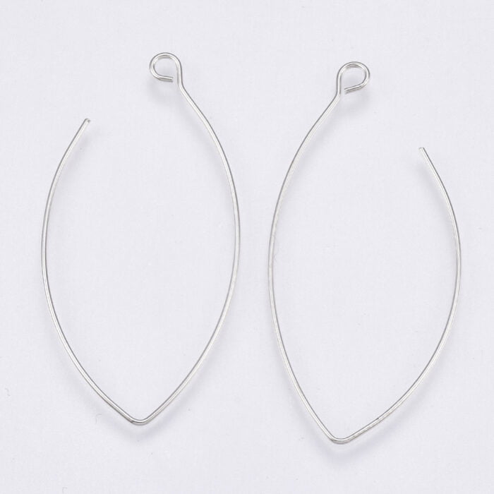 Stylish Stainless Steel Silver Earrings