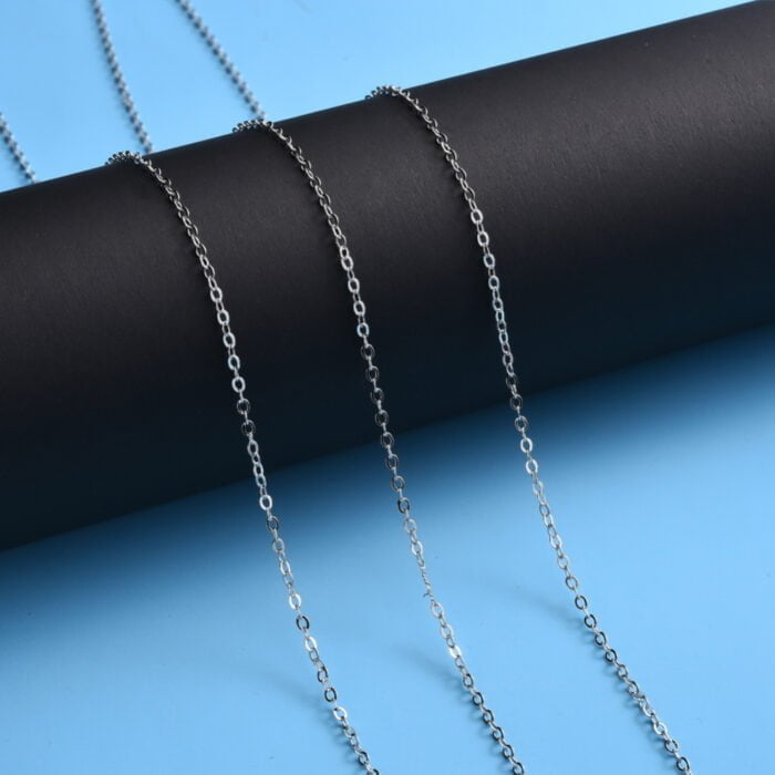 Beautiful silver chains for making jewellery