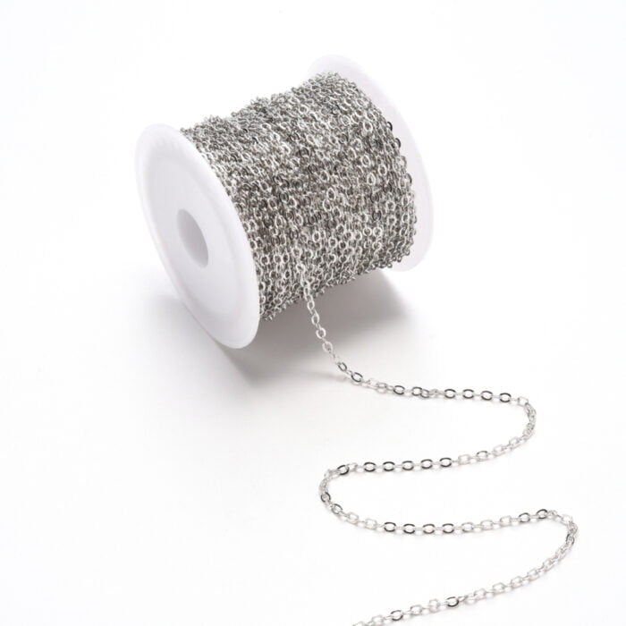 Beautiful silver chains for making jewellery