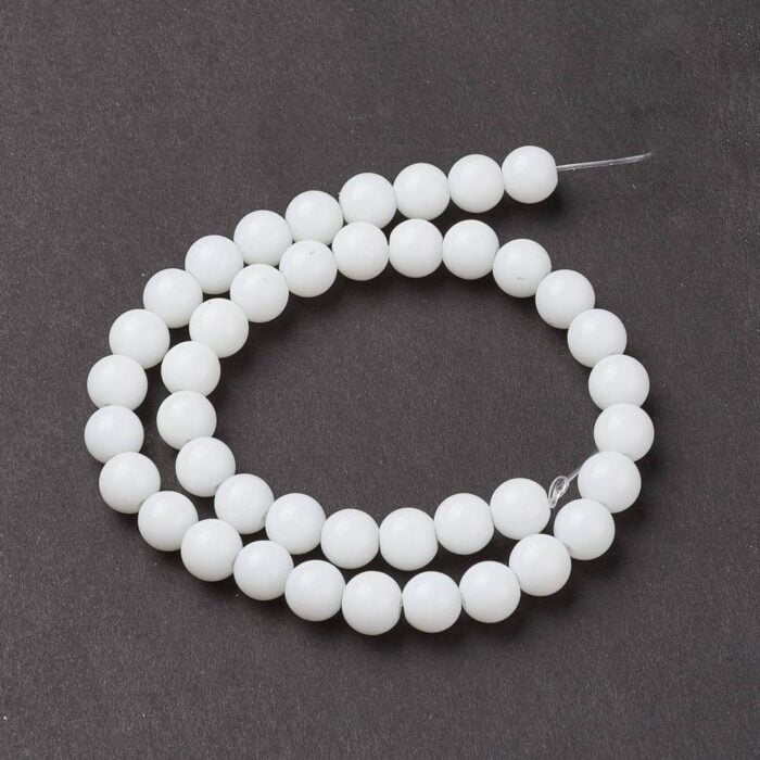 Beautiful New Summer White Glass Beads