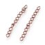 Adjustable Fit Red Copper Chains