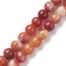 Reddish Brown Lampwork Beads