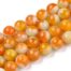Two Tone Sandy Lampwork Beads