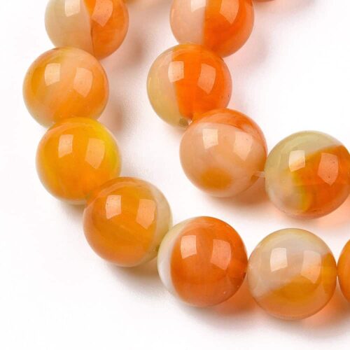 Two Tone Sandy Lampwork Beads