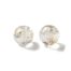 Goldenrod Transparent Lampwork Beads