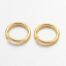 Gold Plated 8mm Jump Rings