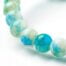 Pale Turquoise Lampwork Beads