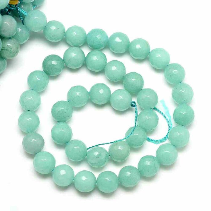 Aquamarine Glass Beads