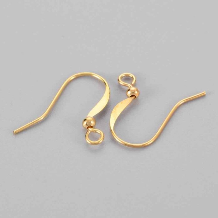 Gold Plated Earrings Hooks