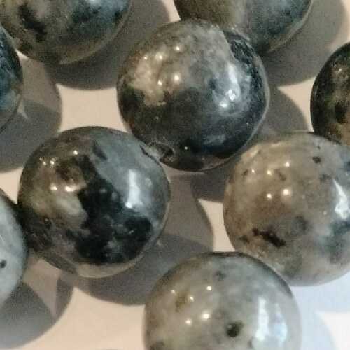 Labradorite Lava Gemstones (8mm)
