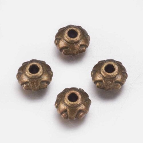 Antique Bronze Metal Spacer Beads