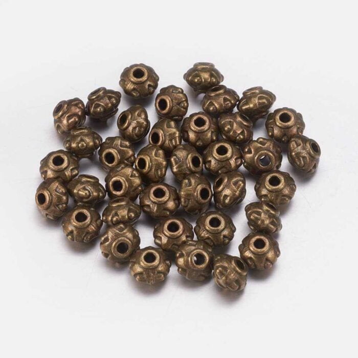 Antique Bronze Metal Spacer Beads