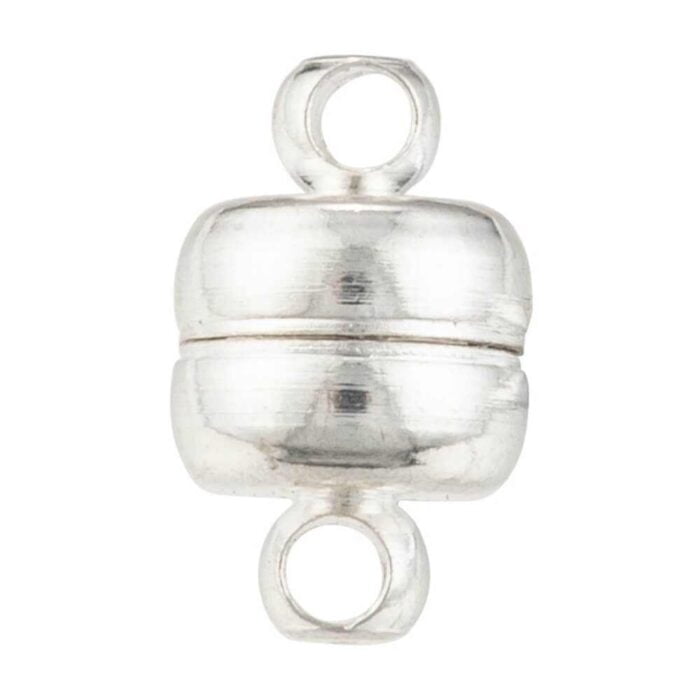 Shinny Silver Magnetic Clasp