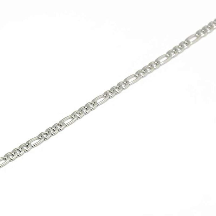 men silver complete chain - 18 inches