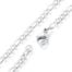 Men Stainless Steel Figaro Chain