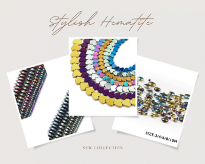 Unique Hematite Beads