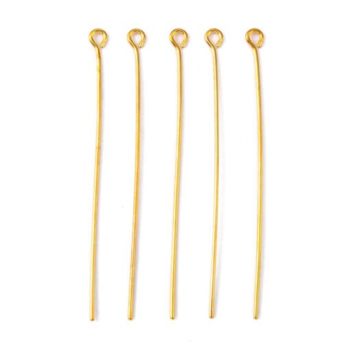Gold Plated Eye Pins
