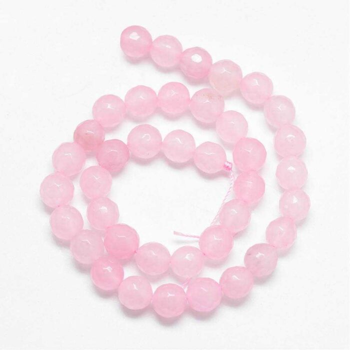 Pink Dyed Jade Gemstones