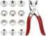 Press Button Snap Fastener Pliers